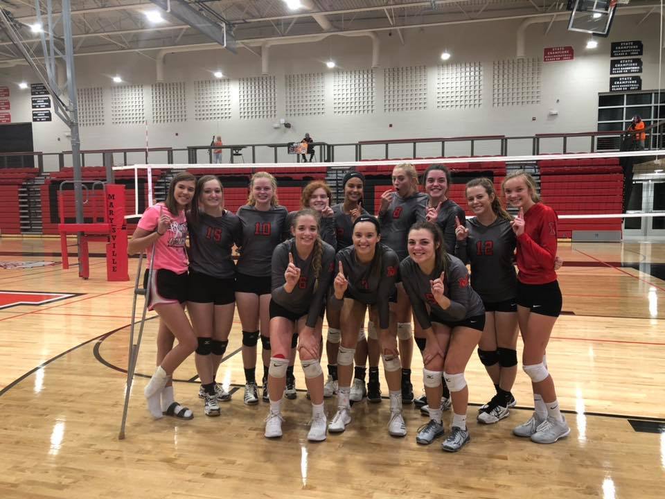 Congratulations to the MHS Volleyball Team!
