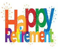 Congratulations and best wishes to our retirees!