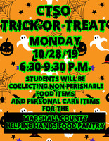 Trick-or-Treat So Others Can Eat Service Project
