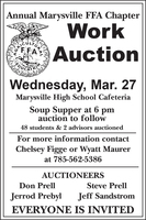 FFA Work Auction