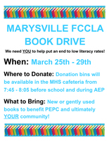 FCCLA Book Drive