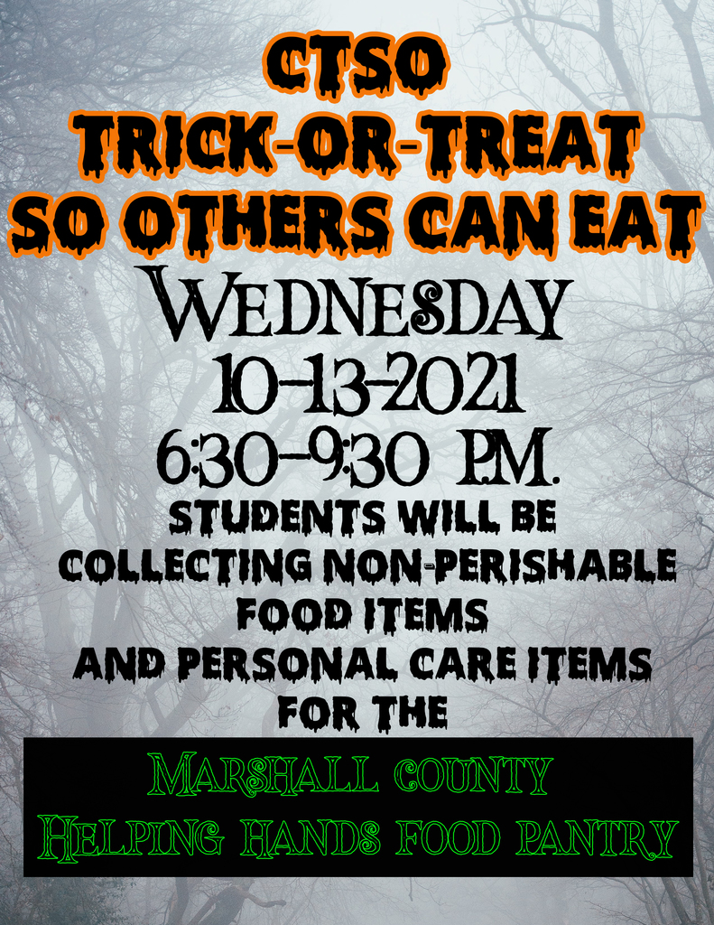 CTSO Trick or Treat Flyer