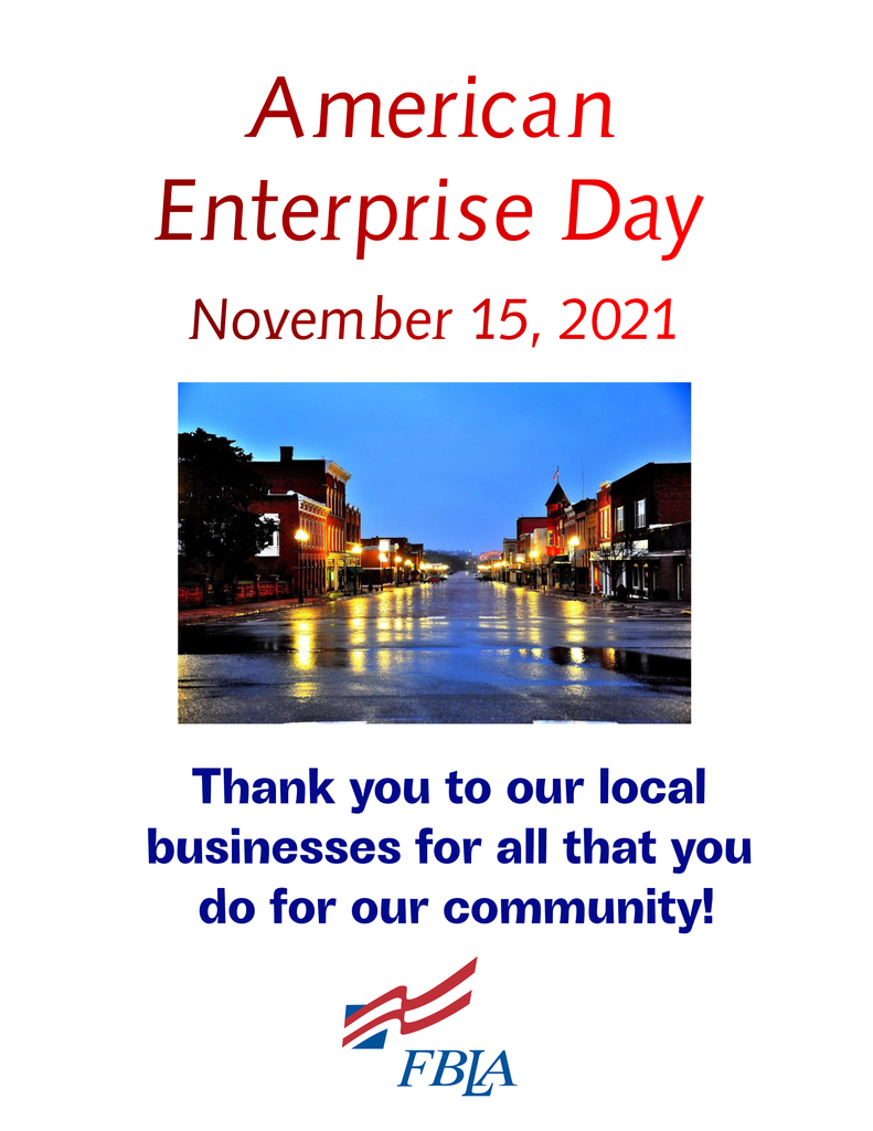 American Enterprise Day Poster