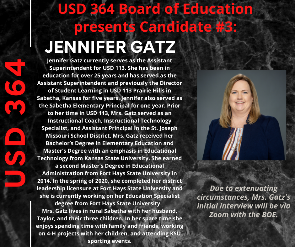 Supt Candidate 3 Jennifer Gatz